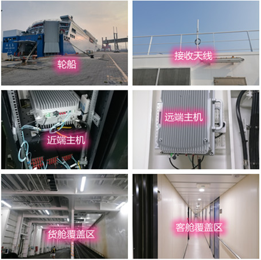  新盈镇海上游轮轮船渔船覆盖案例