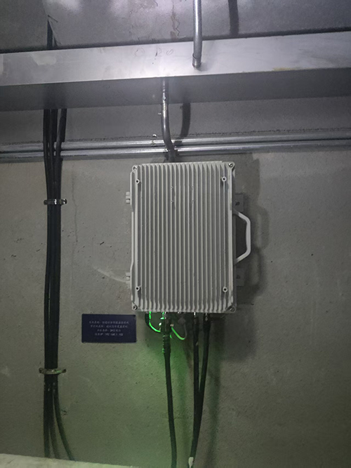  新盈镇电力管廊覆盖漏缆方式案例